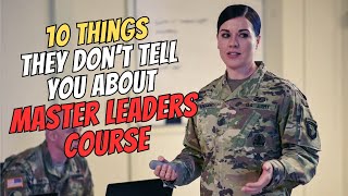 Inside the Army Master Leaders Course What to Expect [upl. by Newbold]