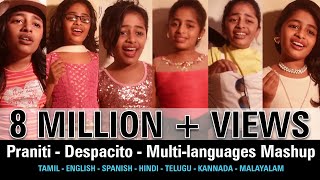 Praniti  Despacito  Multilanguages Mashup   Praniti Official Video [upl. by Camus]