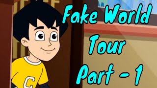 Fake World Tour Part  1  Chimpoo Simpoo  Detective Funny Action Comedy Cartoon  Zee Kids [upl. by Otrebogad108]