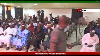 MINISTERIAL PRESS BRIEFING  NOVEMBER 18 2024  AIT LIVE [upl. by Airrehs]