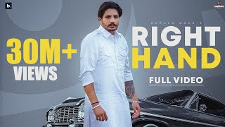 RIGHT HAND Official Video  Korala Maan  Gurlez Akhtar  Desi Crew  Punjabi Song 2023 [upl. by Yarehs]