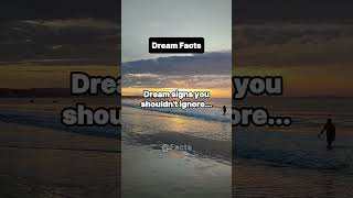 Dream signs you shouldnt ignore psychologyfacts facts factsshorts shortsfeed psychology fyp [upl. by Nicolina]