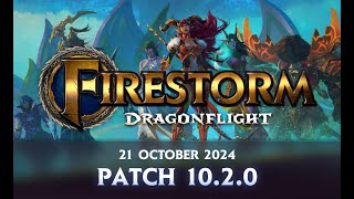 Firestorm  Patch 102  Guardians of the Dream Trailer [upl. by Yssim]