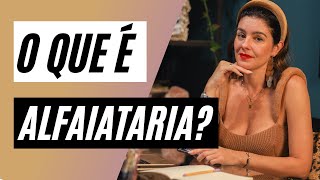 O QUE É ALFAIATARIA [upl. by Akeihsat]