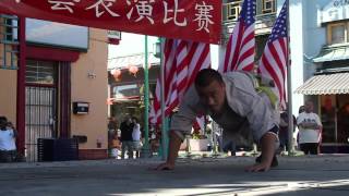 Shaolin Tiger Fist Kung Fu Hu Quan Los Angeles Chinatown 2012 [upl. by Eudosia]