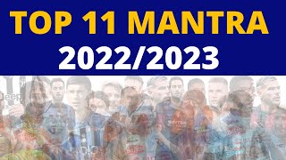 LA MIGLIORE SQUADRA AL MANTRA 202223  TOP 11 MANTRA 202223 Squadra fantacalcio mantrafantacalcio [upl. by Ahsiam]