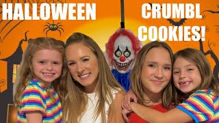 HALLOWEEN CRUMBL COOKIES 🍪 🎃 with KARENS and PurpleStars02  halloween crumblcookiereview [upl. by Ettevi730]