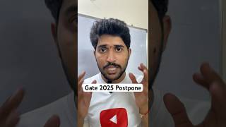 Gate 2025 Application process postpone in Telugu [upl. by Akcimehs]