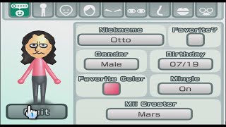 Otto Mann  The Simpsons  Mii 2452 [upl. by Nanerb]