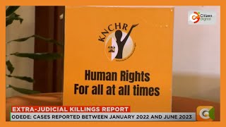 Kenya National Commission on Human Rights report reveals 22 cases of extra judicial killings [upl. by Nagoh19]