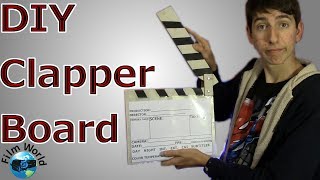 Premier Prep  How to make a DIY clapper board  Film World  Premier Prep episode 3 [upl. by Belayneh]