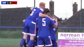 FA Cup Haywards Heath Town 52 Bedfont Sports  8th August 2017 [upl. by Wartow]