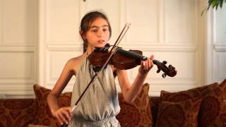 Gopak Violin ABRSM Grade 1 Amelia MK July 2013 [upl. by Dihgirb202]