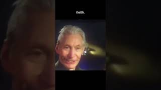 Charlie Watts pays tribute to Mick Keith and Ronnie [upl. by Pepin906]