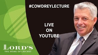 David Richardson Live at Lords  2018 MCC Spirit of Cricket Cowdrey Lecture [upl. by Nanaek]