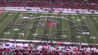 OFFICIAL OSU Marching Band video game half time show [upl. by Tlaw]