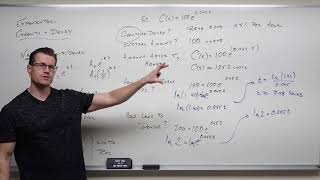 Exponential Growth and Decay Precalculus  College Algebra 66 [upl. by Airenahs286]