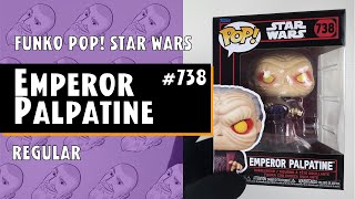 Emperor Palpatine Funko Pop  738  Star Wars  Just One Pop Showcase [upl. by Ayiak]