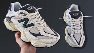 HOW TO LOOSE LACE NEW BALANCE 9060  NEW BALANCE LACING [upl. by Bram139]