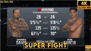 GERVONTA DAVIS USA vs RYAN GARCIA USA SUPER FIGHT [upl. by Rowe]