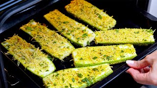 They are so delicious Ive been making these zucchini all summer long Recipe in 5 minutes [upl. by Deenya431]