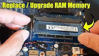 How to Replace  Upgrade RAM Memory On ASUS TP300L Transformer Flip Book  Laptop [upl. by Osnofla]