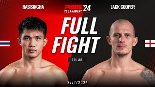 Full Fight l Rasisingha Ayothaya Fight Gym vs Jack Cooper I RWS [upl. by Oigufer]