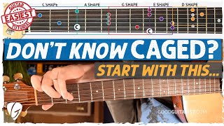 CAGED System for Beginners  Guitar Made Simple [upl. by Akilam287]