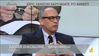 Laria che tira  Expo Renzi ringrazia Moratti ma dimentica Prodi Puntata 04052015 [upl. by Erodroeht571]