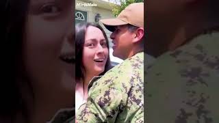 Soldier Return Home Surprise ❤️ [upl. by Hniht]