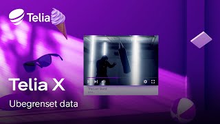 Ubegrenset data med Telia X  Mobilabonnement [upl. by Mont139]