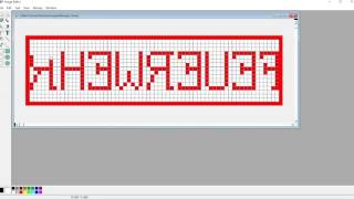 Tutorial  Spiegelschrift erstellen  LED Frontwarnsystem Einsatzschild [upl. by Thedrick939]