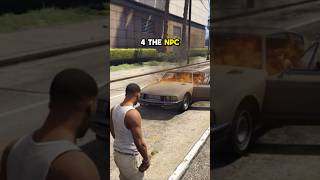 How the drivers reacts when you throw them a molotov🔥shorts gta grandthefauto gaming videogame [upl. by Ahsinal]