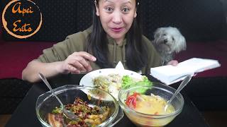 BHUTANESE FOOD COOKBANG MUKBANG  EMA DATSHI AND PHAKSHA BEXUK SPECIAL SHOUTOUT [upl. by Arrimat]