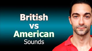 Different Sounds Between BRITISH and AMERICAN ACCENT  Pronunciation in BRITISH and AMERICAN ENGLISH [upl. by Rundgren]