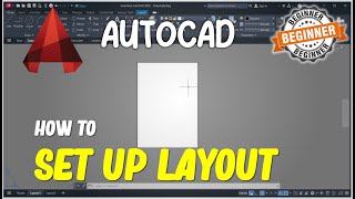 AutoCAD How To Set Up Layout [upl. by Enimajneb]