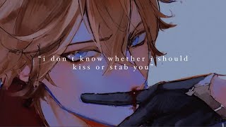 quoti dont know whether i should kiss or stab youquot a lovers to enemies to lovers with childe playlist [upl. by Scevor352]