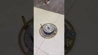 Brass toilet flange on lead bend new [upl. by Rodney454]