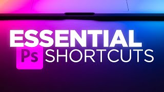 Top 25 ESSENTIAL Photoshop Shortcuts [upl. by Ataynik]