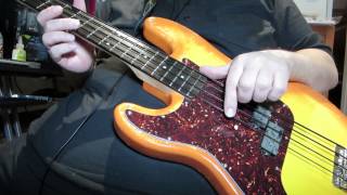 Fender Nylon Wound strings on a Pbass  Reloaded [upl. by Lowery]