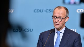 12 November 2024  LiveStatement mit Friedrich Merz amp Alexander Dobrindt [upl. by Enilegna]