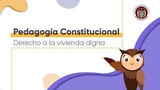 Derecho a la vivienda digna [upl. by Hodges175]