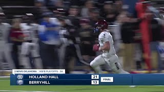 Holland Hall vs Berryhill highlights [upl. by Nauqel348]