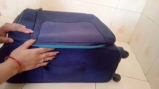 ट्रॉली बैग को घर पे ही आसानी से साफ करे सिर्फ 5 मिनट में। How to clean luggagetrolly bag at home [upl. by Dearman]