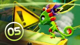 YookaLaylee and the Impossible Lair 100 Walkthrough Part 5  Windmill Way amp Production Path [upl. by Suiratnauq]