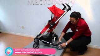 MacroBaby  Quinny Zapp Xtra Folding Seat Stroller [upl. by Keisling]