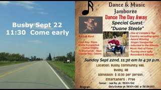 Sept 22 2024 Duane Steele Busby Monthly Jam amp Dance with Dwayne Steele [upl. by Vicky]