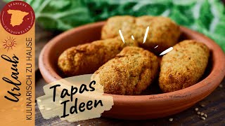 🇪🇸 Extra knusprige spanische Kroketten  So lecker und crunchy können Tapas sein 🇪🇸 [upl. by Ifar]