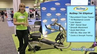 NuStep T4r Cross Trainer Demo  Athletic Expo 2014  SmartReviewcom [upl. by Haroun]