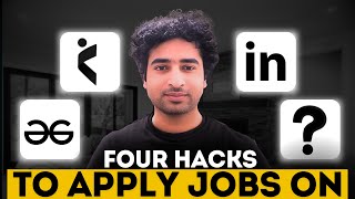 How to find jobs on LinkedIn  4 Methods to apply for jobs LinkedIn job search instahyre  naukri [upl. by Dena]